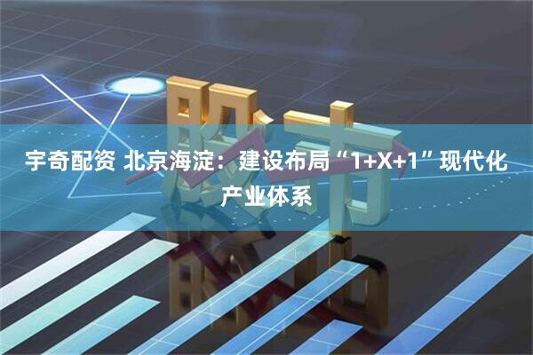 宇奇配资 北京海淀：建设布局“1+X+1”现代化产业体系