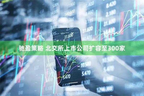 驰盈策略 北交所上市公司扩容至300家