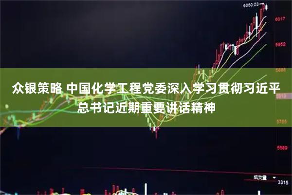 众银策略 中国化学工程党委深入学习贯彻习近平总书记近期重要讲话精神